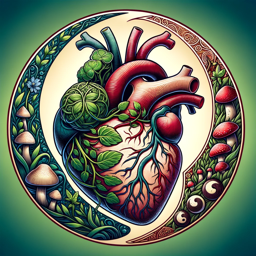 Illustration-of-a-human-heart-intricately-woven-with-Chinese-herbs-plants-and-mushrooms-showcasing-the-blend-of-ancient-wisdom-with-modern-research.png